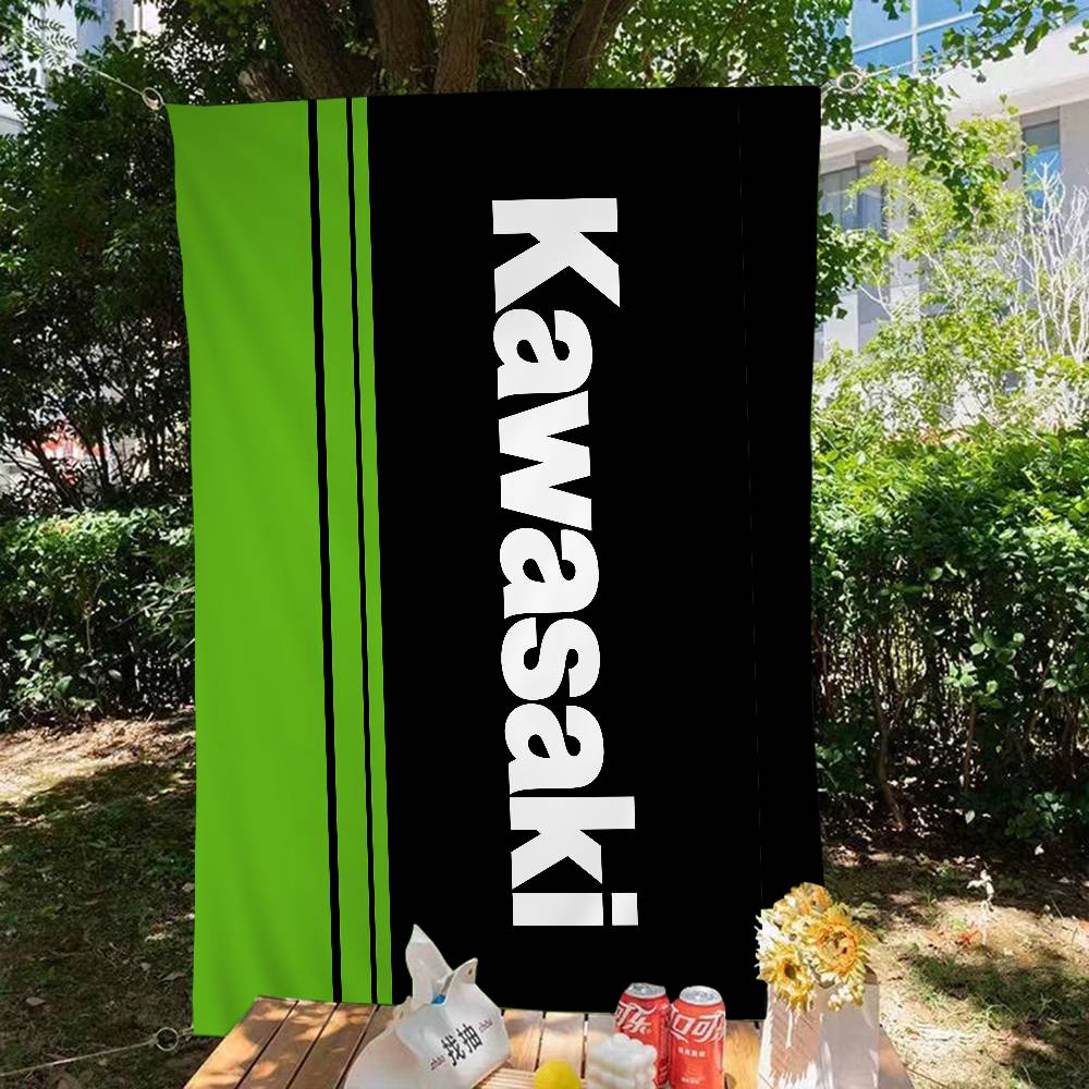 Commercial Printing Company - Kawasaki Motorcycle Logo Advanced Printing Commercial