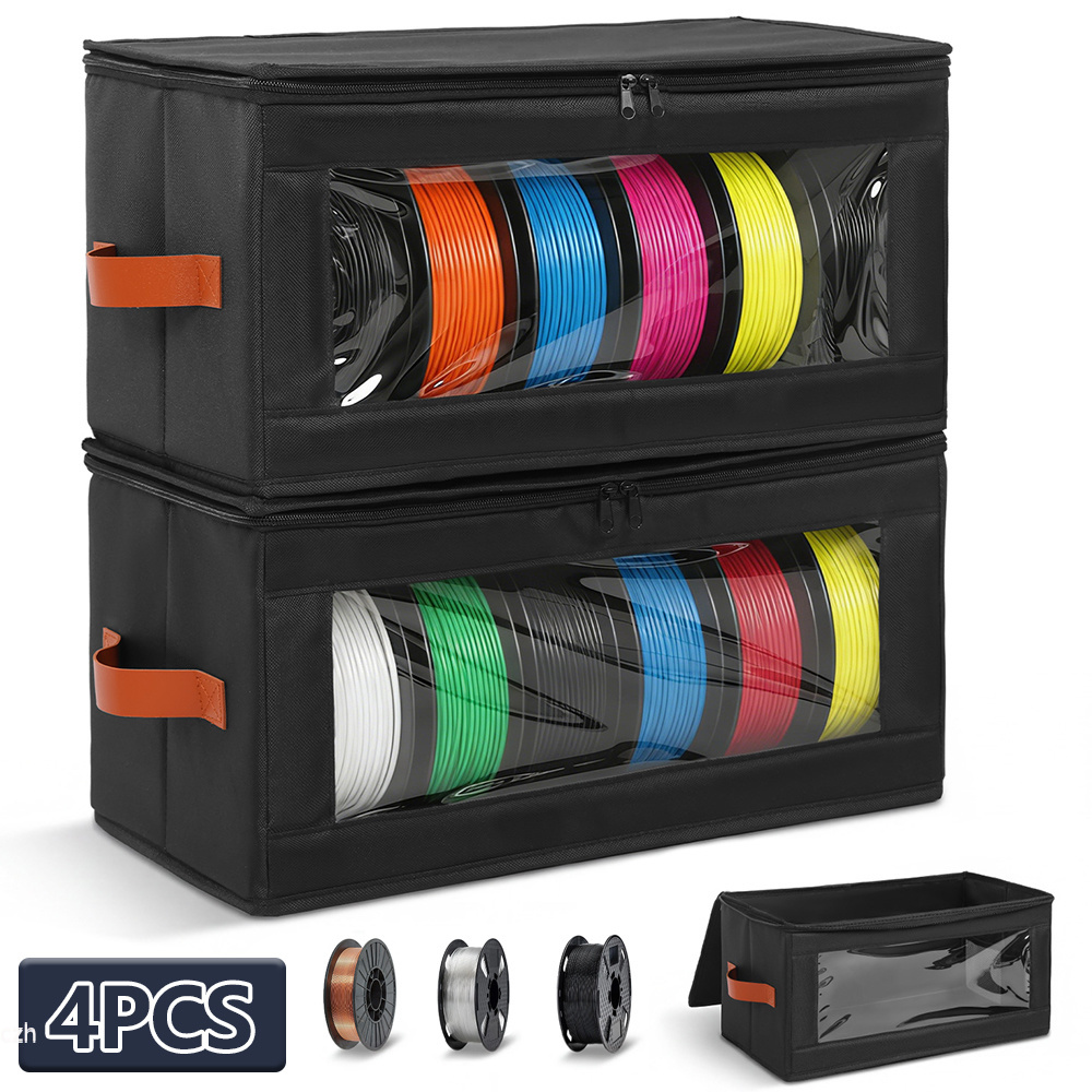 4Pcs Filament Storage Box Larg - Commercial Fabric Printing Machine review and price
