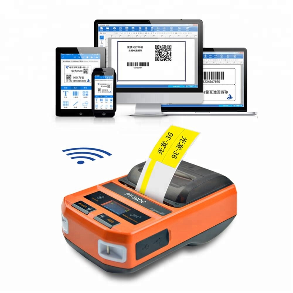 Mini PT-50DC Mobile Pocket Wir - Label Printer review and price
