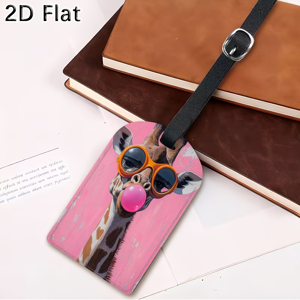 Cute Giraffe Luggage Tag Trave - Label Maker review and price