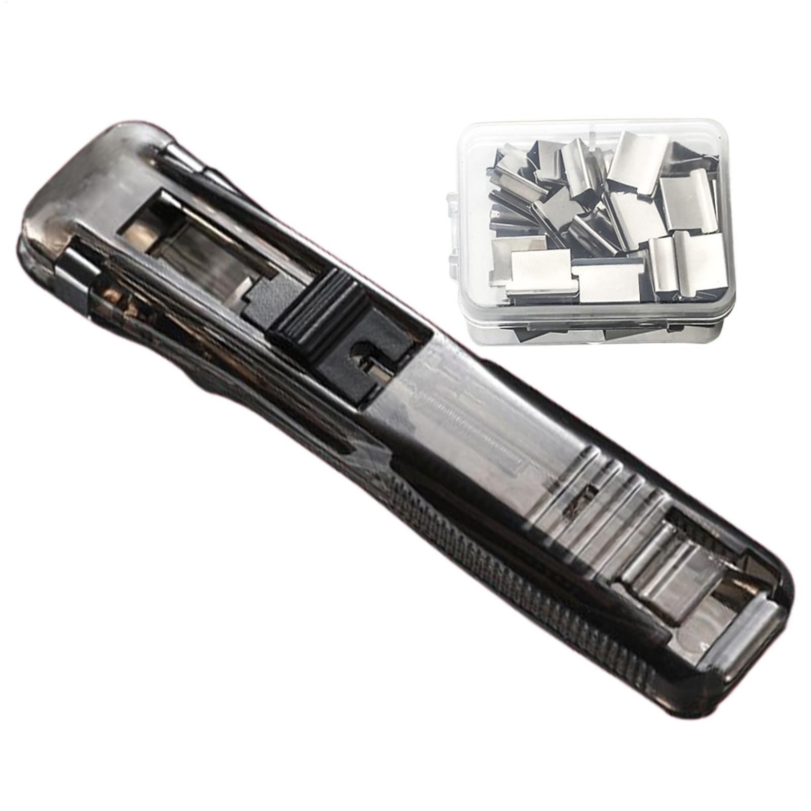 Push Binder Clip Stapler Reusa - Stapler Heavy Duty review and price
