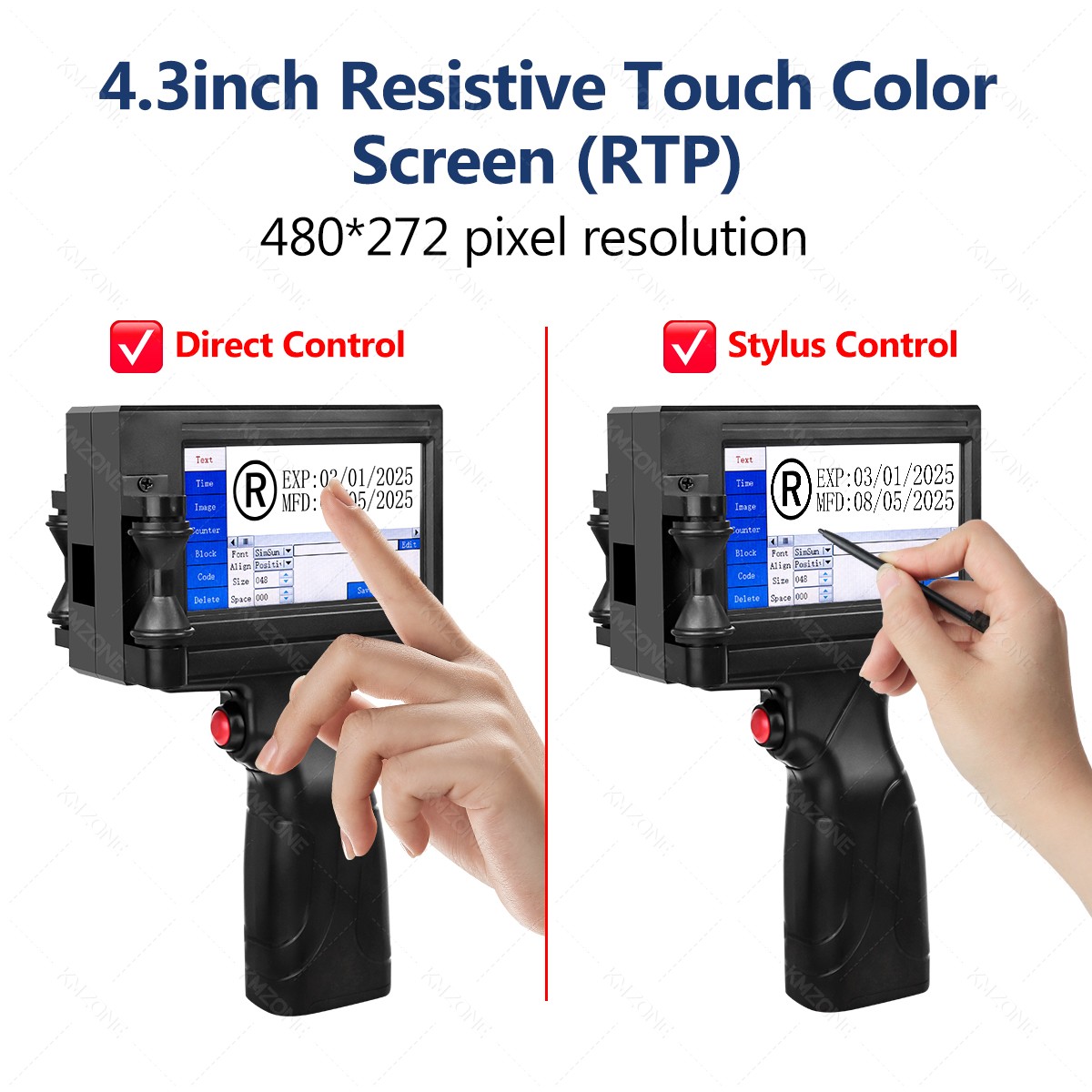12.7mm Portable Inkjet Printer - Commercial Book Printing Machines review and price