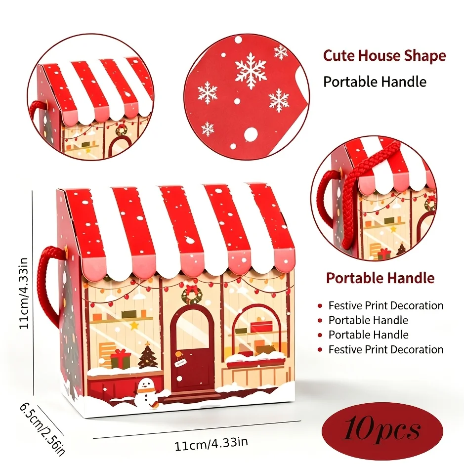 10pcs Christmas House-shaped G - Printer Paper review and price