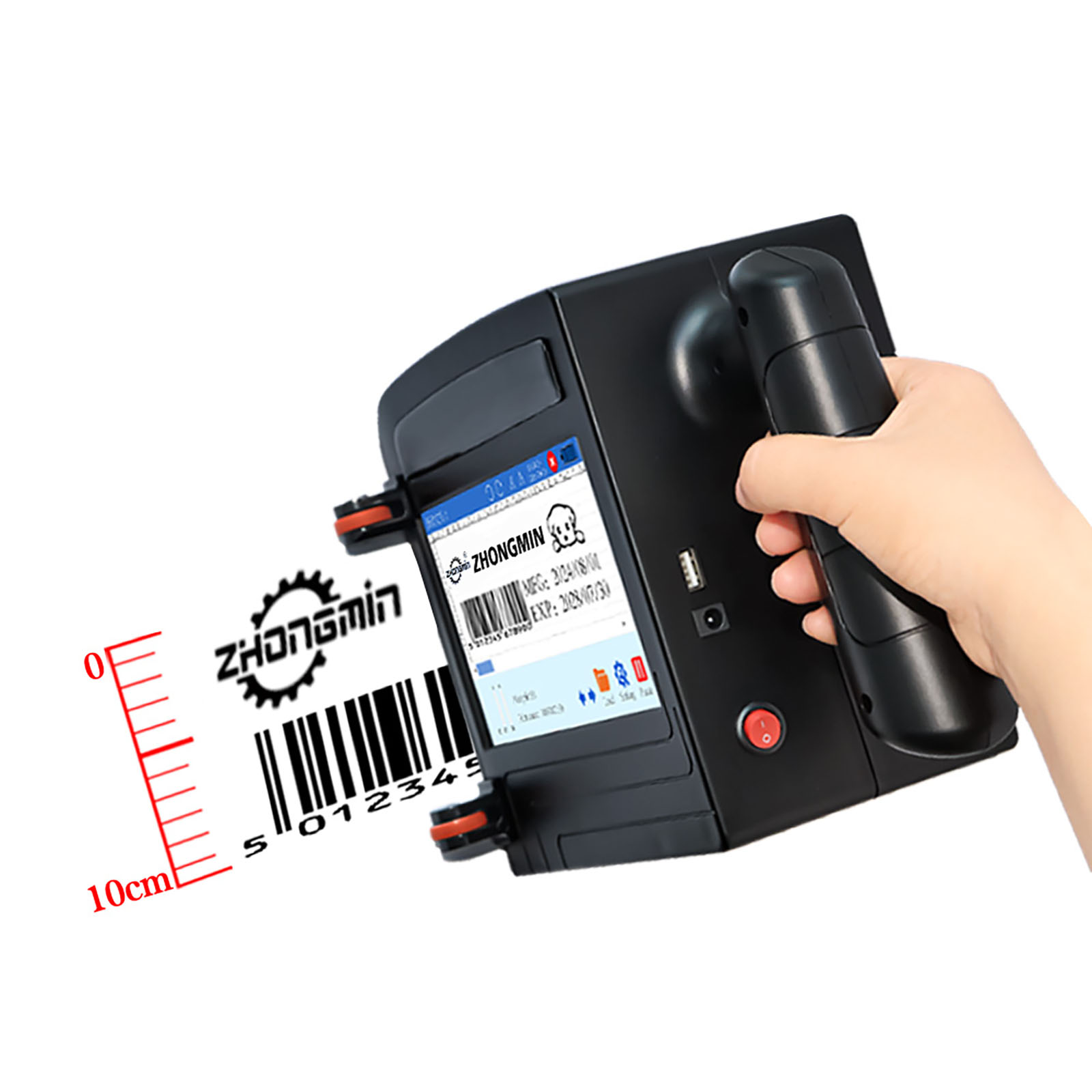 ZM-C100 10CM Portable Handheld - Ink Cartridge review and price