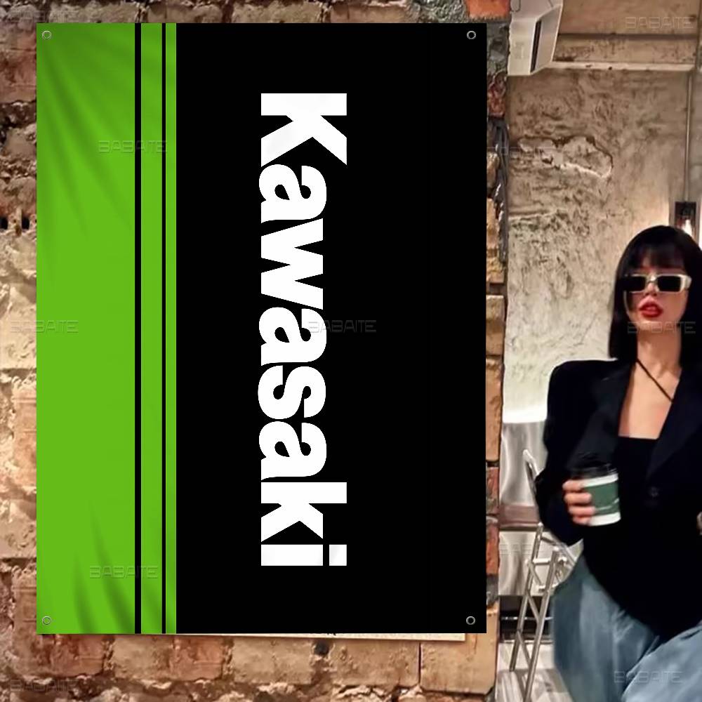 Kawasaki Motorcycle Logo Advan - Commercial Printing Company review and price